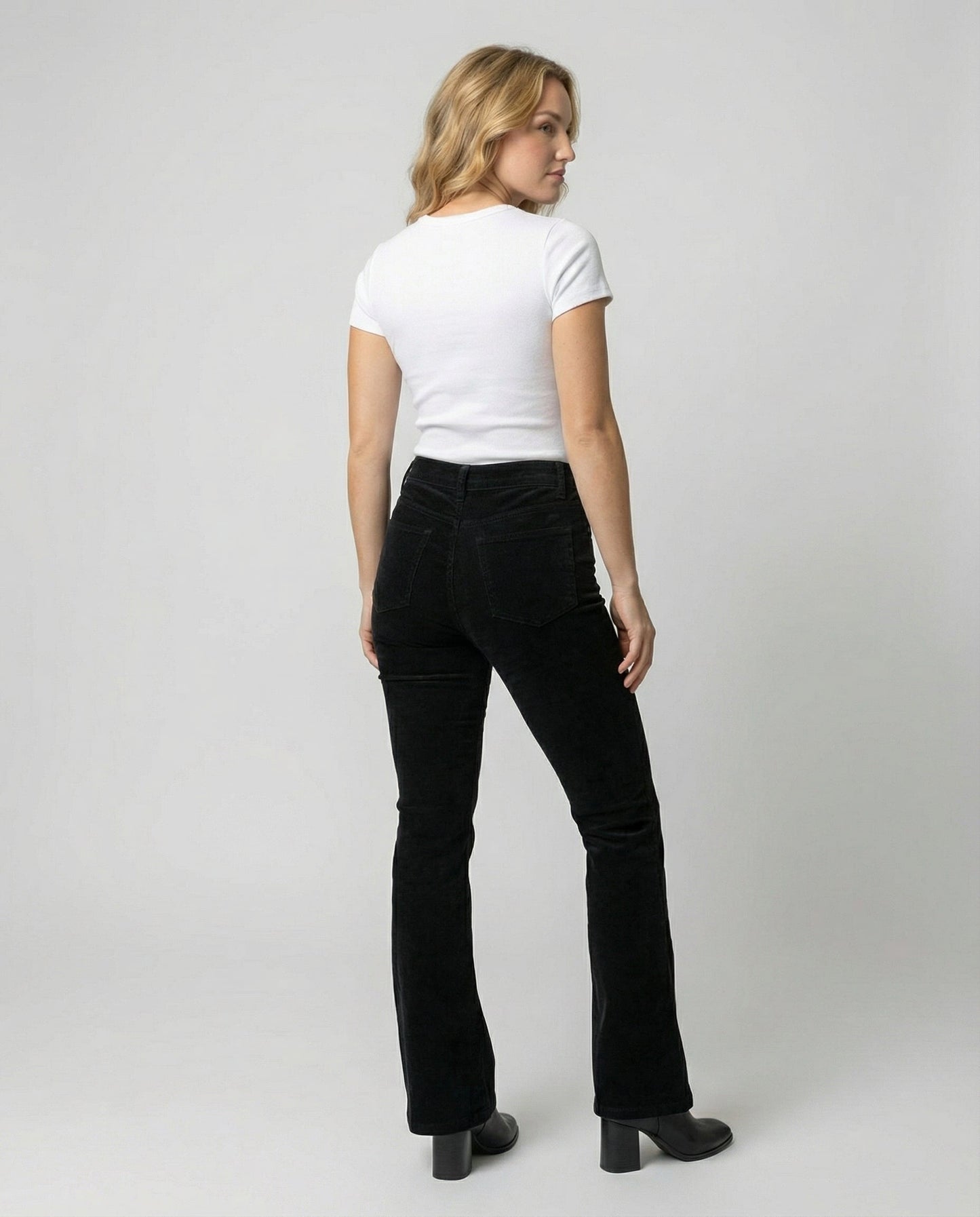 Avarylane | Cord Flared Pants for Women | Soft Fit and Elegant Silhouette