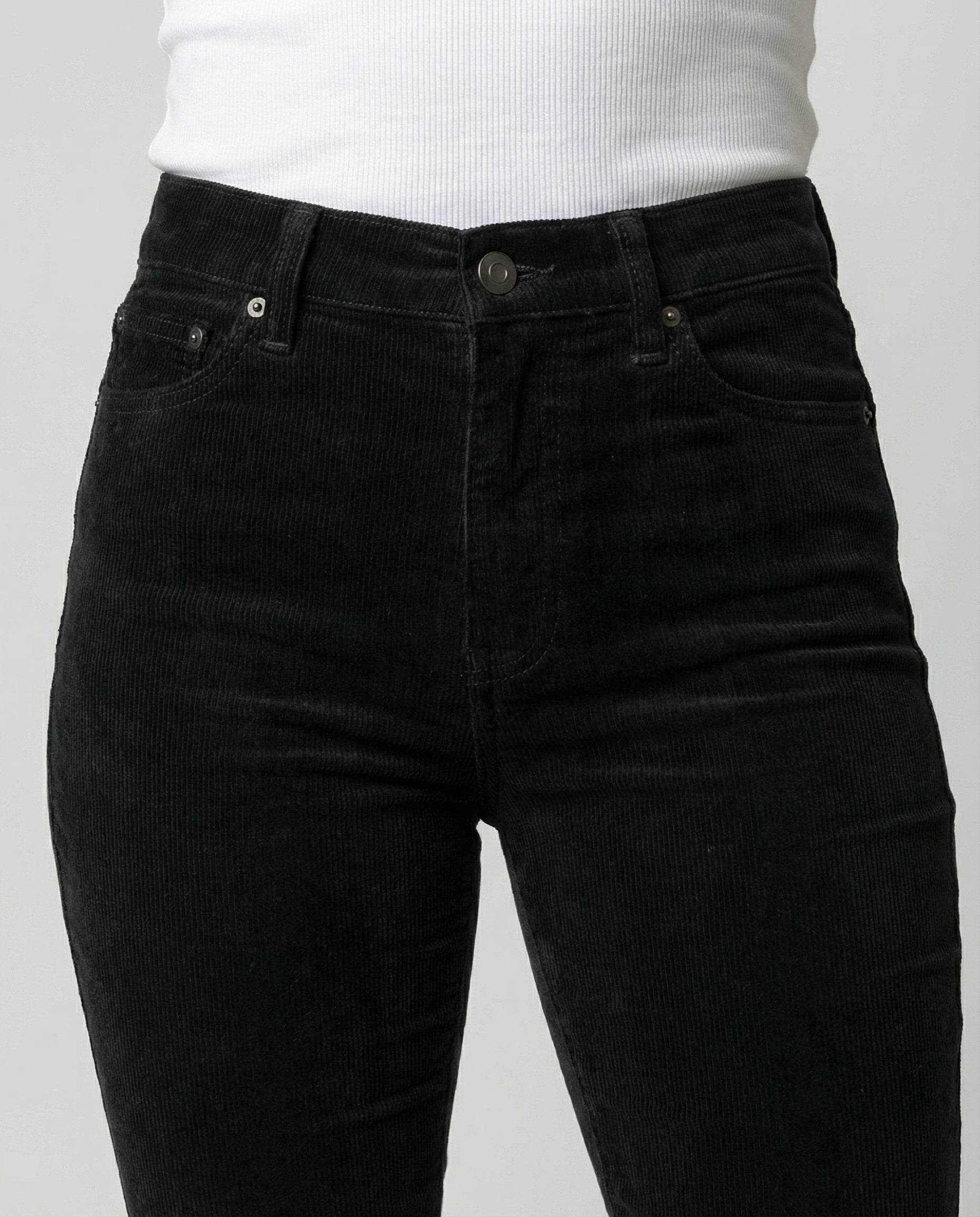 Avarylane | Cord Flared Pants for Women | Soft Fit and Elegant Silhouette