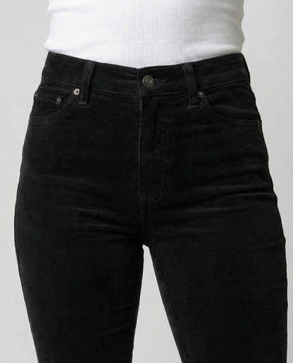 Avarylane | Cord Flared Pants for Women | Soft Fit and Elegant Silhouette