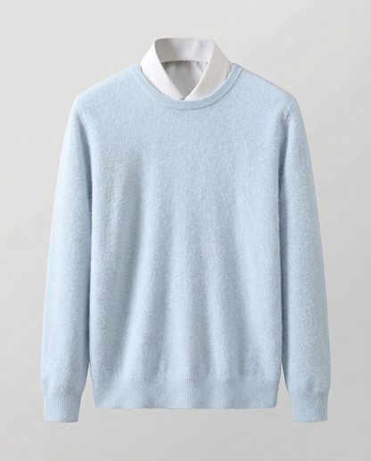 Avarylane | Cashmere Sweater for Women | 100% Soft Cashmere and Elegant Fit Blue