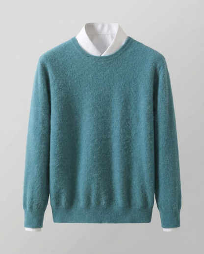 Avarylane | Cashmere Sweater for Women | 100% Soft Cashmere and Elegant Fit Green