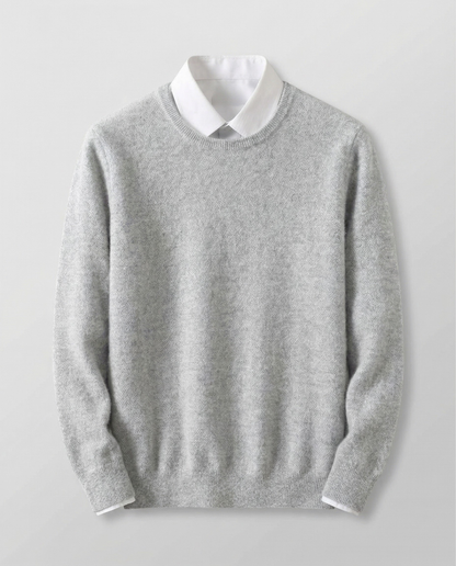 Avarylane | Cashmere Sweater for Women | 100% Soft Cashmere and Elegant Fit Gray