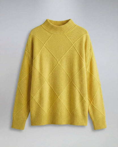 Avarylane | Kashmir Roll Neck Sweater for Women | Soft and Warm Elegance