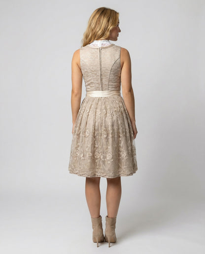 Avarylane | Traditional Dirndl for Women | Lacing and Lace Blouse