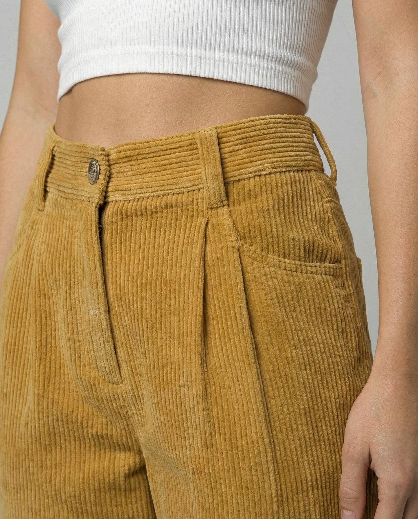Avarylane | Cord Pants for Women | High Waist and Comfortable Fit