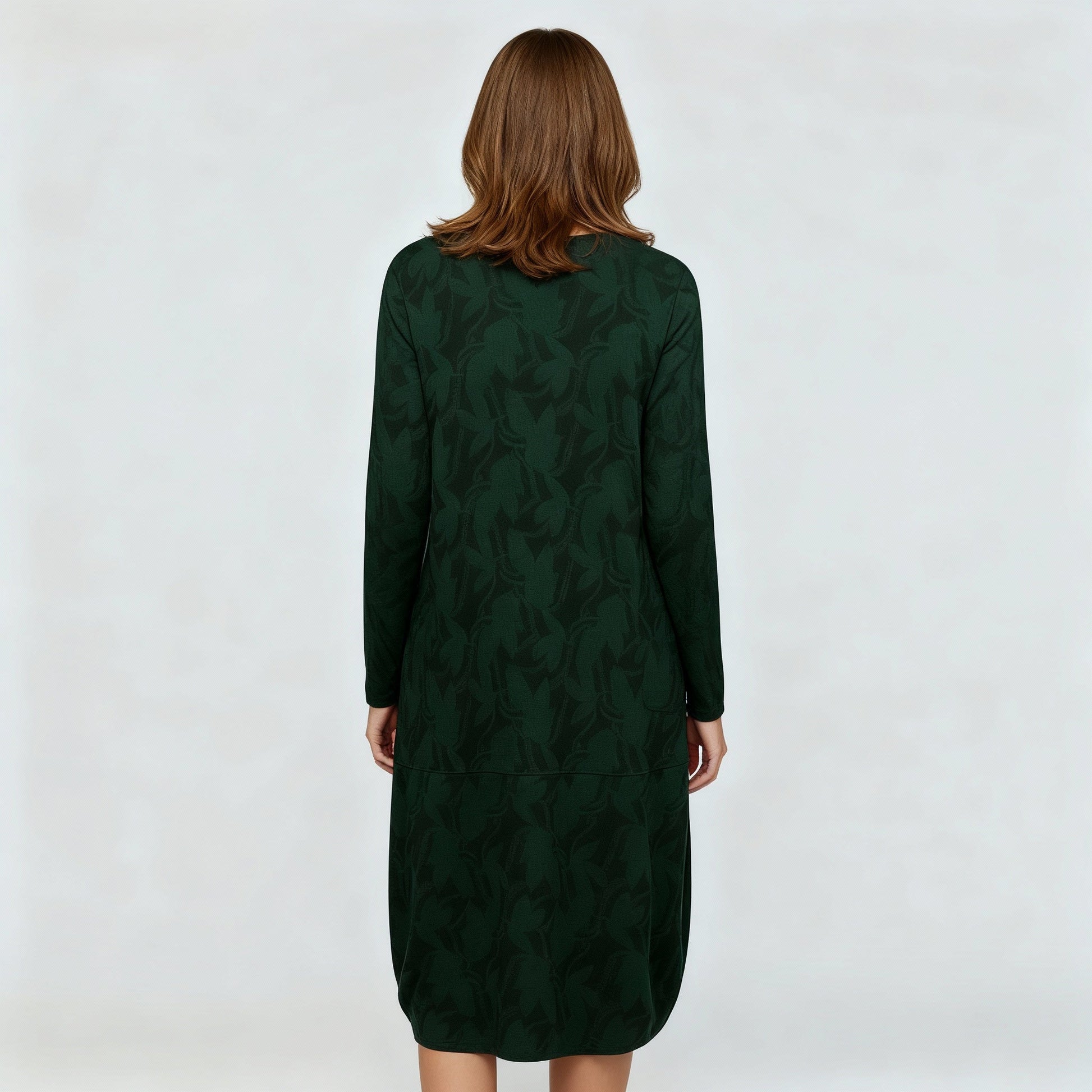 Avarylane | Patterned Winter Dress for Women | Elegant Design with Warming Comfort