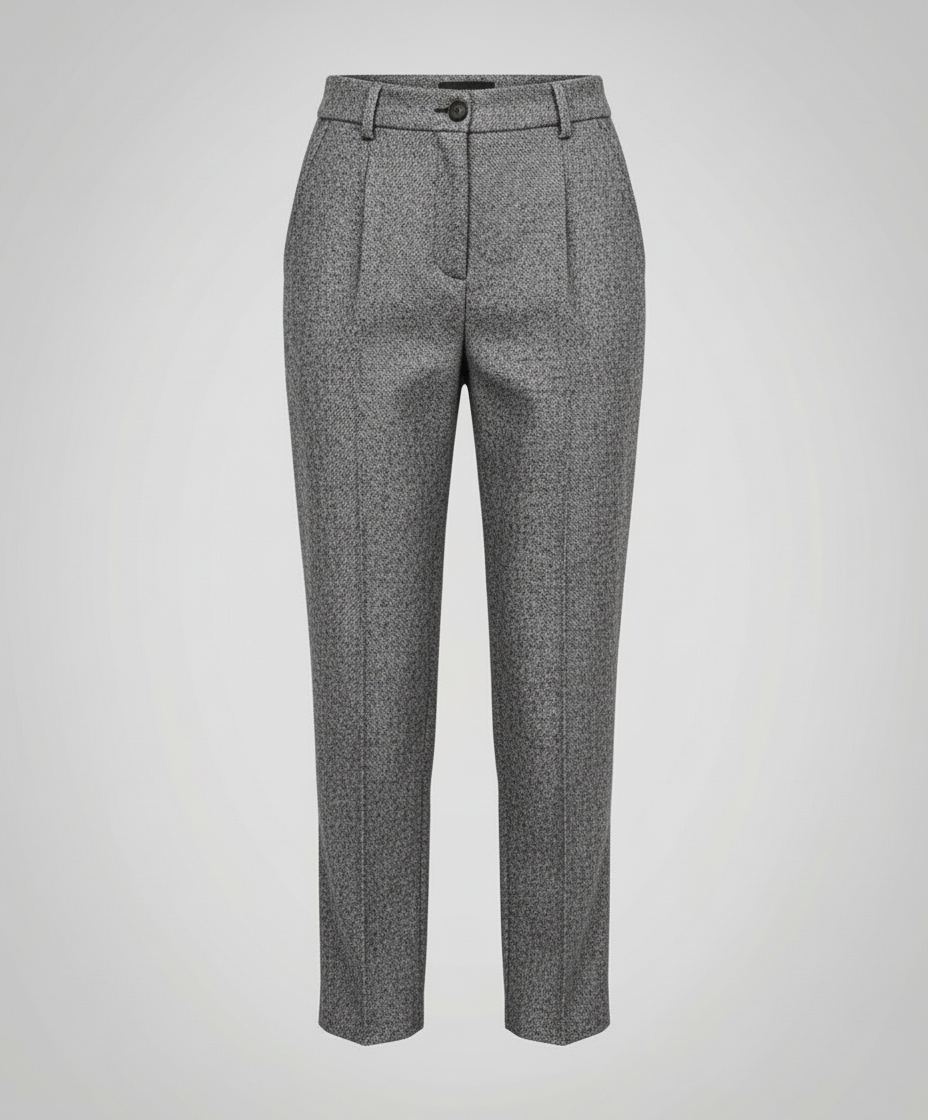 Avarylane | Wool Trousers for Women | Warm Comfort and Elegant Cut Gray