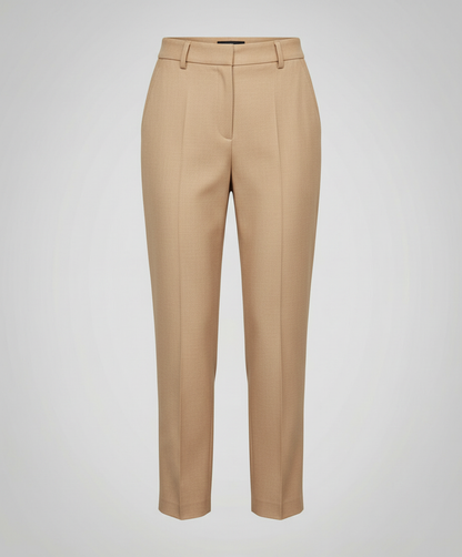 Avarylane | Wool Trousers for Women | Warm Comfort and Elegant Cut Cream White