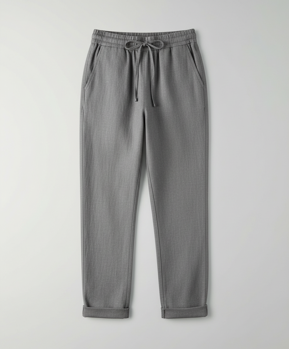 Avarylane | Linen Pants for Women | Lightweight and Airy Summer Design Gray