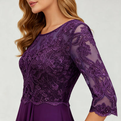 Avarylane | Midi Dress for Women | High Waist and Flowing Silhouette