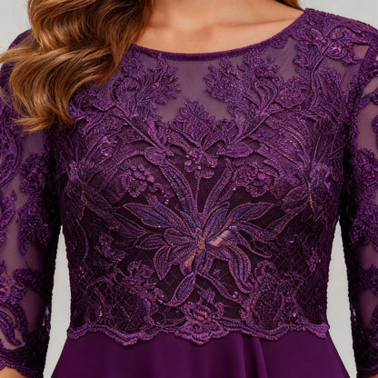 Avarylane | Midi Dress for Women | High Waist and Flowing Silhouette