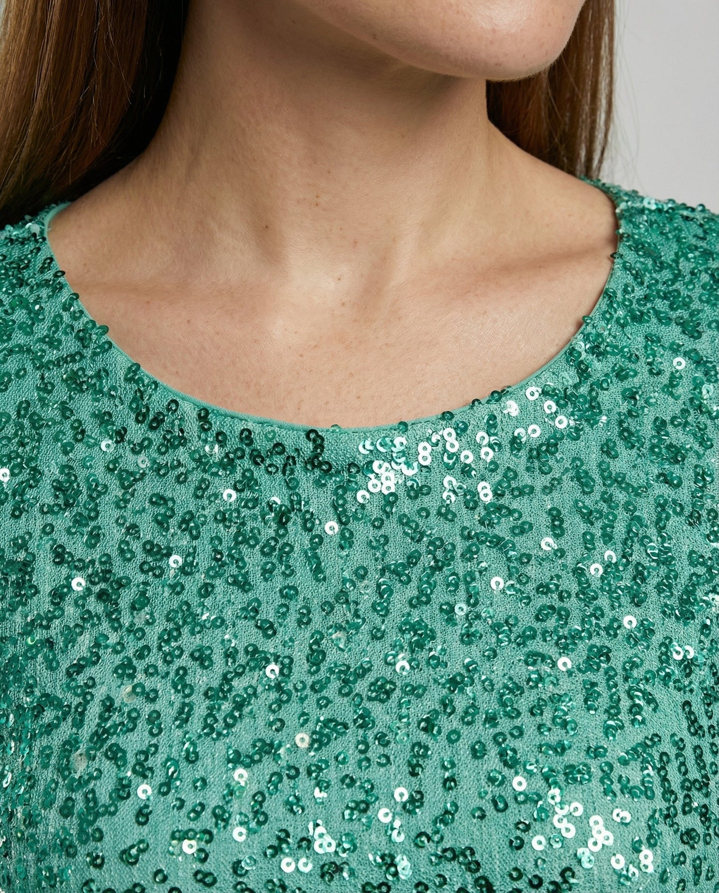 Avarylane | Backless Glittering Winter Dress for Women | Festive and Elegant Design