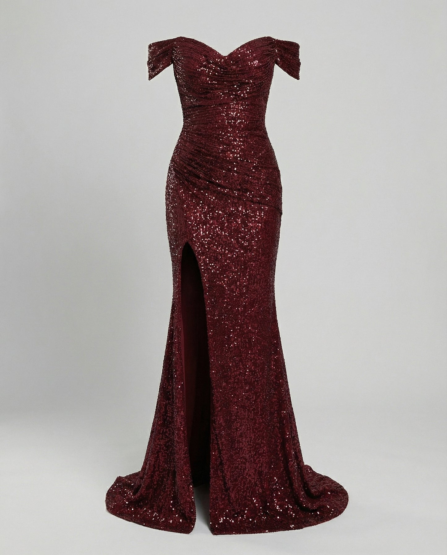 Avarylane | Off Shoulder Evening Dress for Women | Sequins and Figure-Hugging Cut
