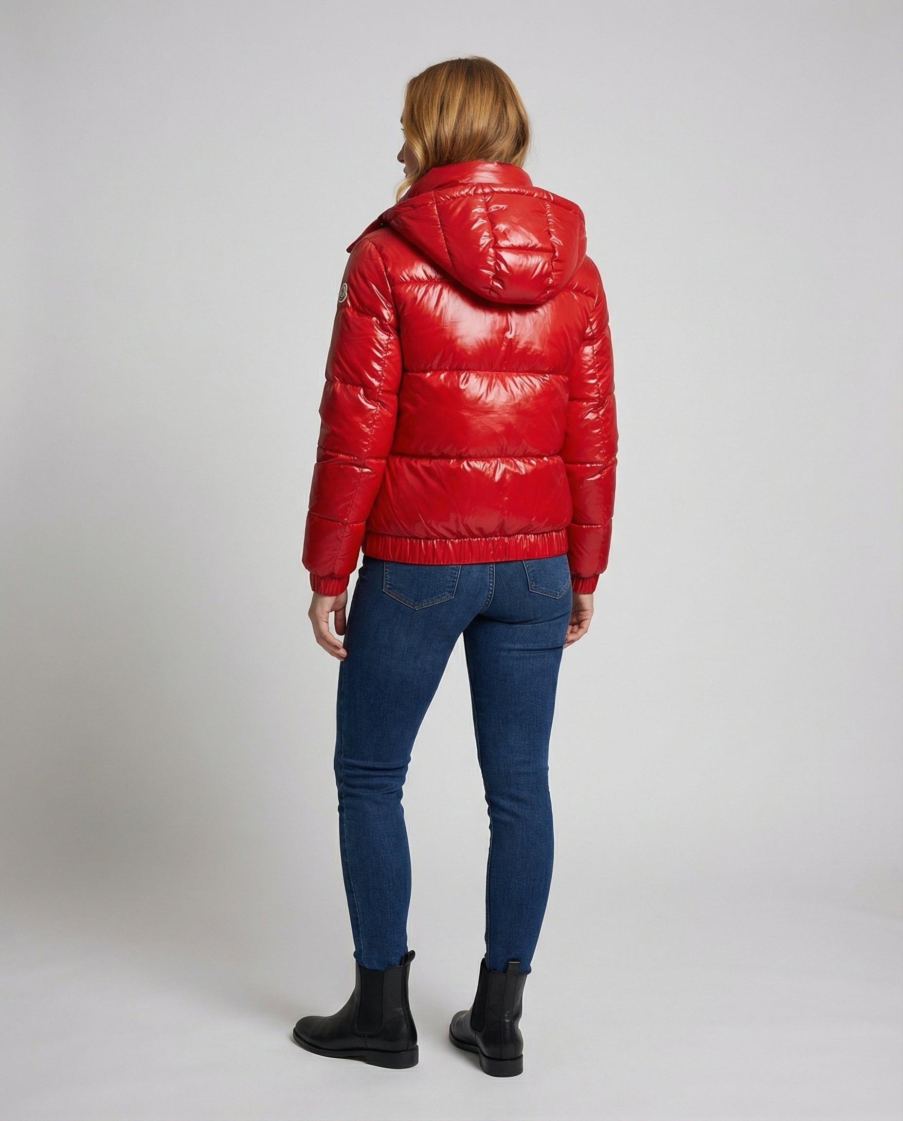 Avarylane | Shiny Winter Jacket for Women | Water-Repellent with Hood and Insulation