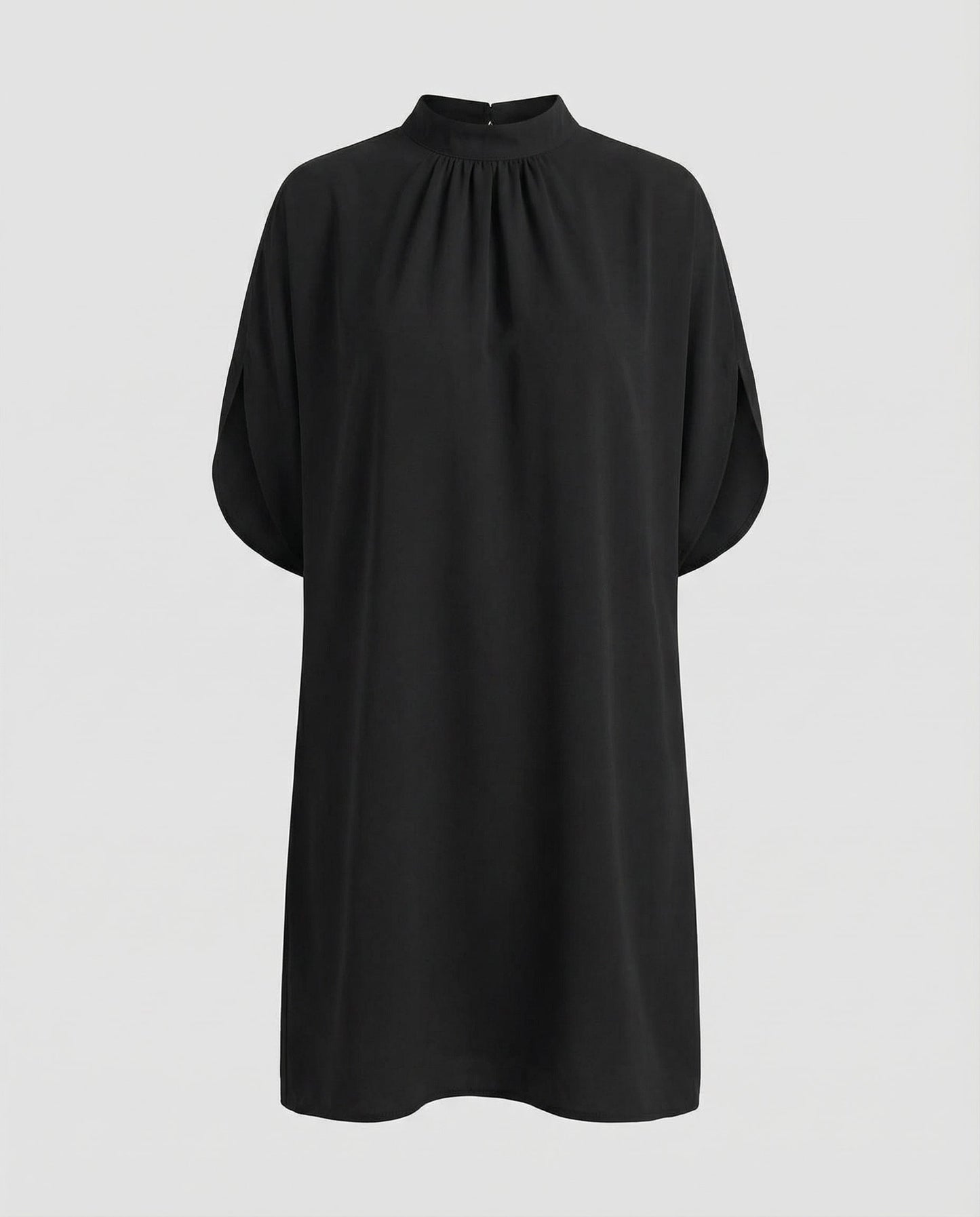 Avarylane | Dress with Bat Sleeves | Loose Fit and Modern Style