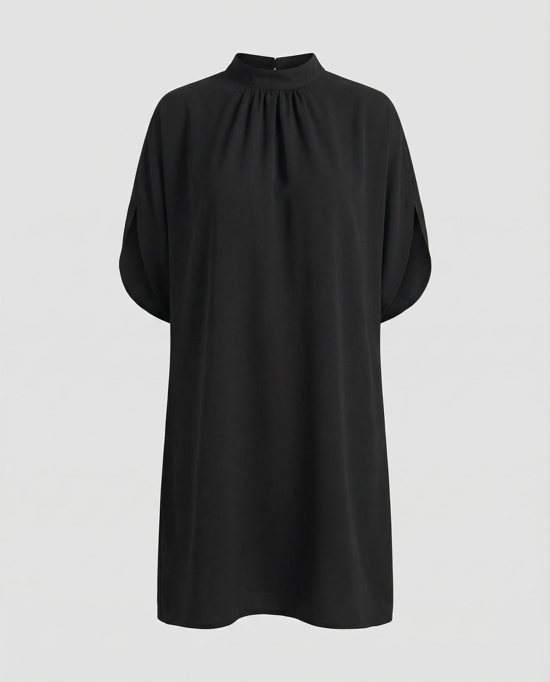 Avarylane | Dress with Bat Sleeves | Loose Fit and Modern Style