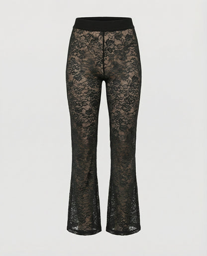 Avarylane | Lace Pants for Women | Wide Leg and Elegant Silhouette