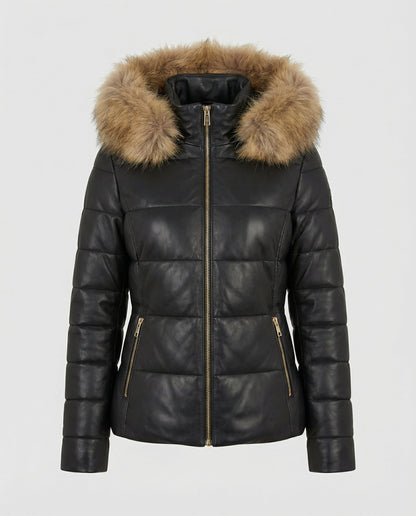 Avarylane | Warm Winter Jacket for Women | Oversized Design with Fur-Lined Hood