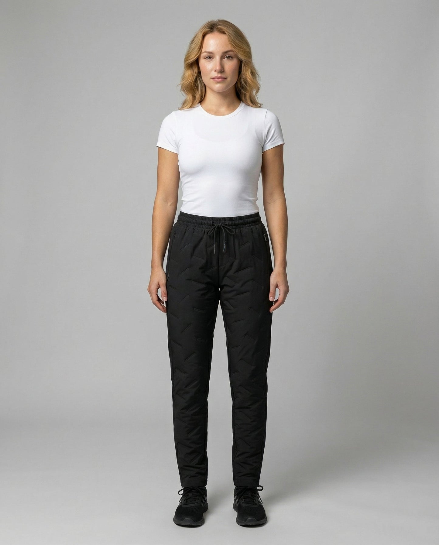 Avarylane | Waterproof Thermal Trousers for Women | Warming Protection for Winter Use Black-pants