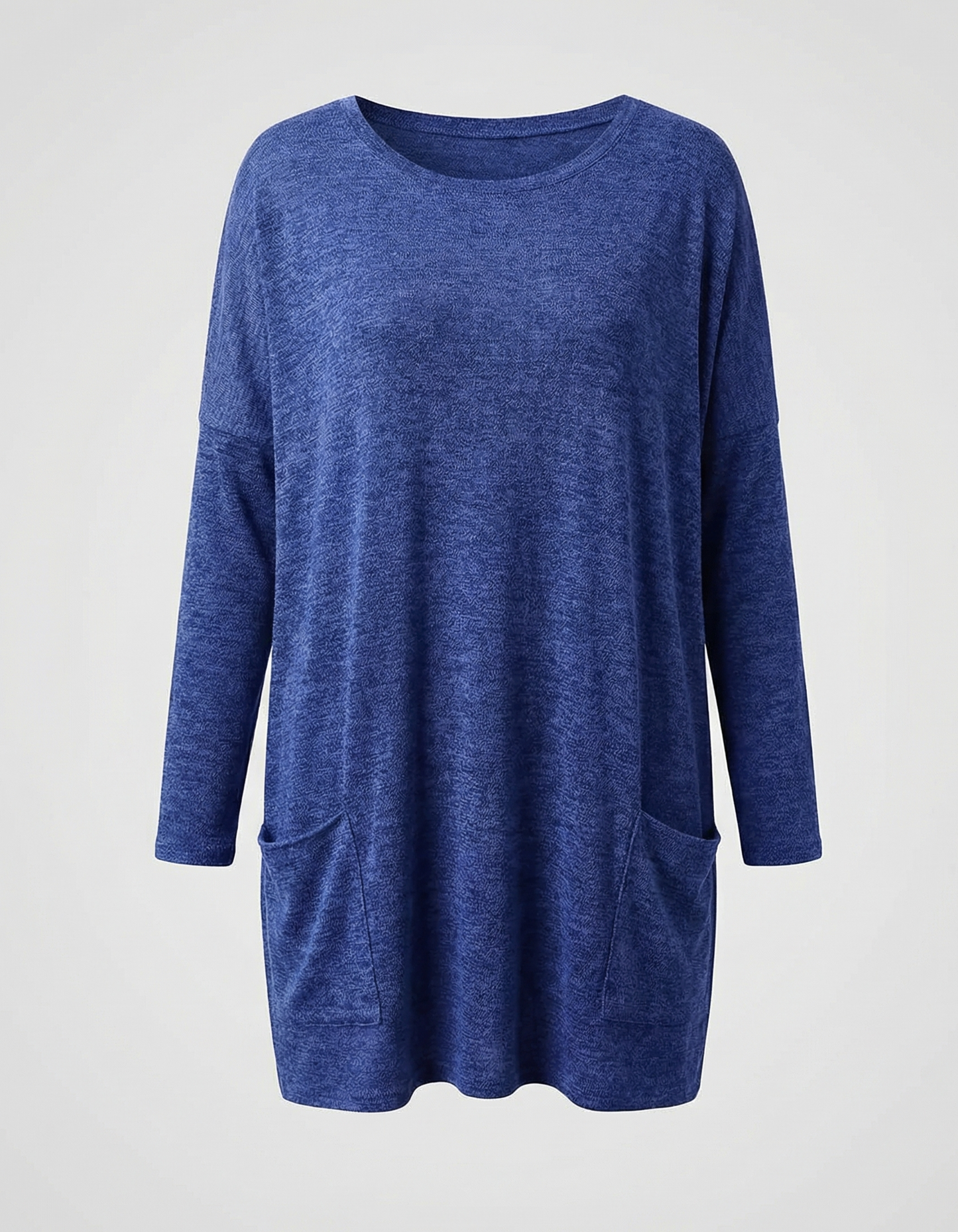 Avarylane | Long Sweater for Women | Loose Fit and Soft Comfort Blue