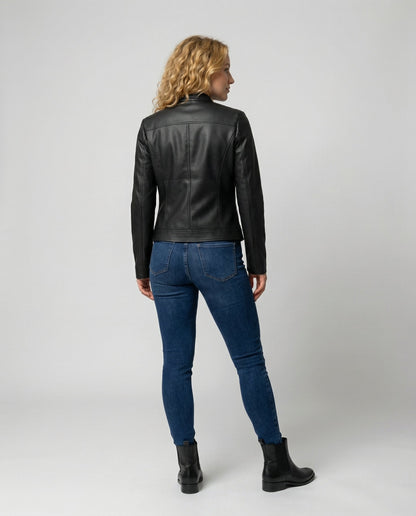Avarylane | Leather Jacket for Women | Genuine Leather and Timeless Fit