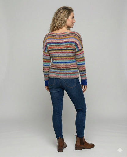 Avarylane | Norwegian Sweater for Women | Nordic Pattern and Warming Comfort