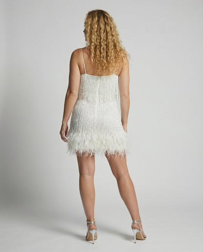Avarylane | Cocktail Dress with Sequins | Fitted Silhouette and Glamour