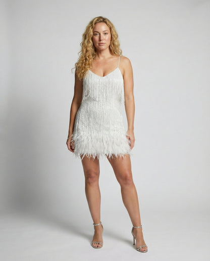 Avarylane | Cocktail Dress with Sequins | Fitted Silhouette and Glamour