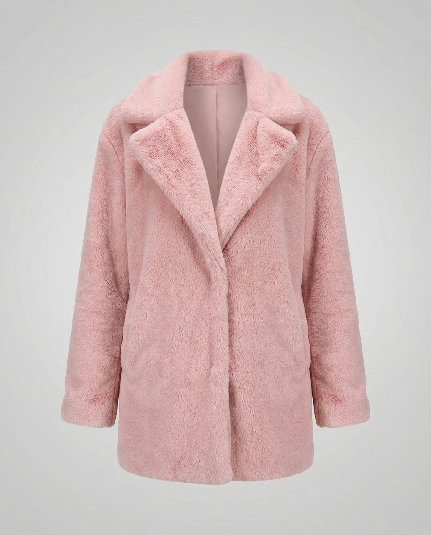 Avarylane | Faux Fur Winter Jacket for Women | Soft Warmth and Elegant Design Rose