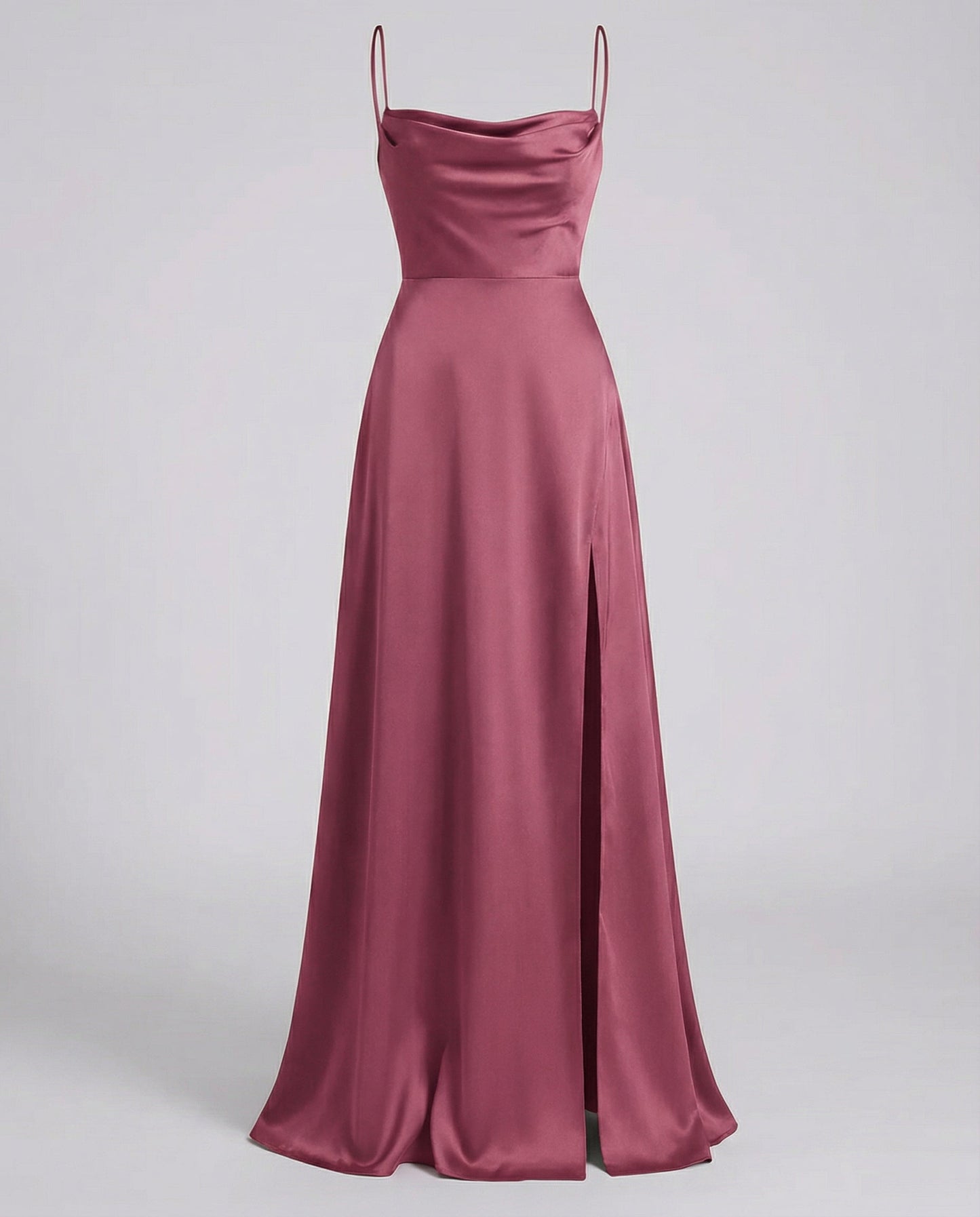 Avarylane | Maxi Dress with High Silk Content | Sleeveless with Braided Back Rose