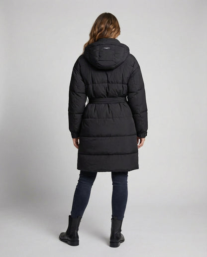 Avarylane | Down Jacket for Women | Adjustable Belt and Warming Winter Design